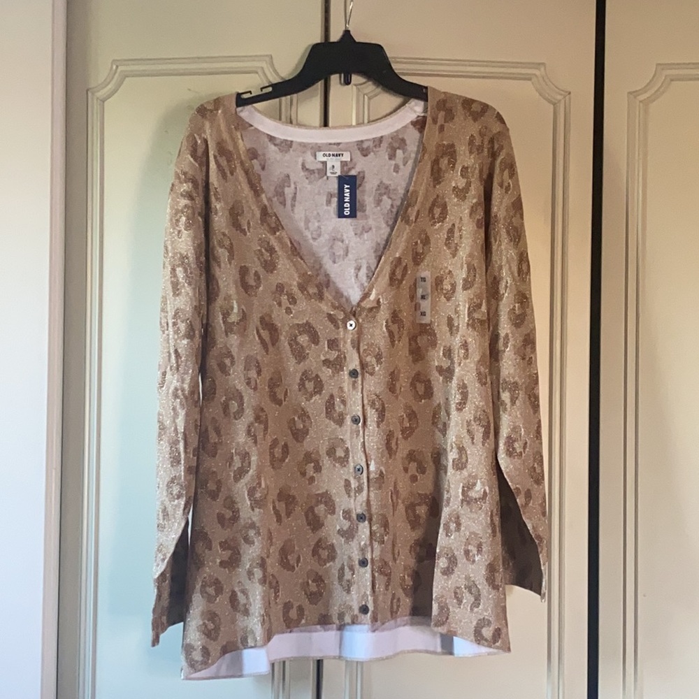 NWT blouse, button up, and necklace